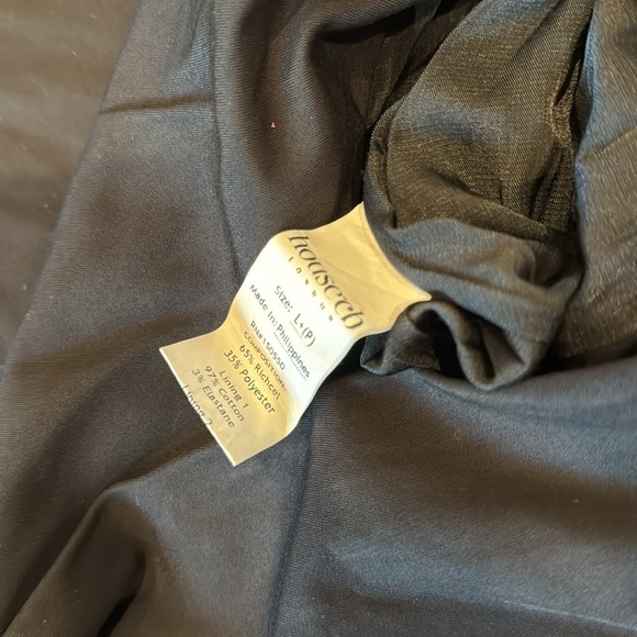 NWOT HOUSE OF CB Lova Black Corset Maxi Ball Gown Dress sz XL PLUS CUP - Picture 8 of 9